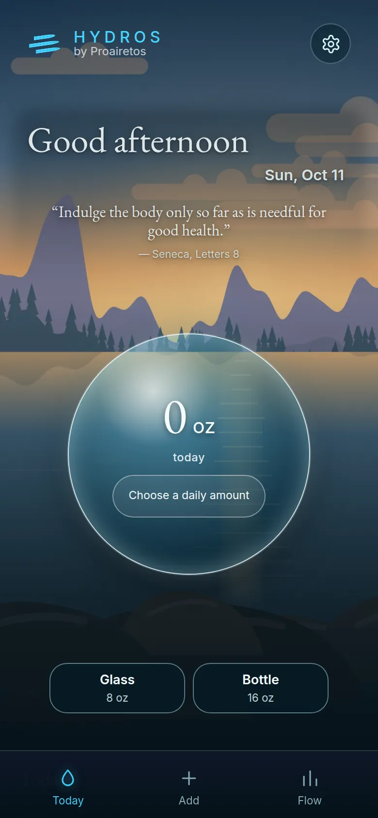 Hydros on a phone